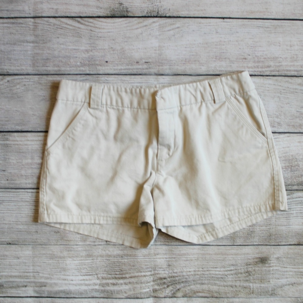 Merona Cream Tan Khaki Short Chino Shorts 4